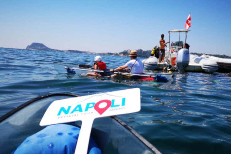 Ruta en kayak por el golfo de Pozzuoli