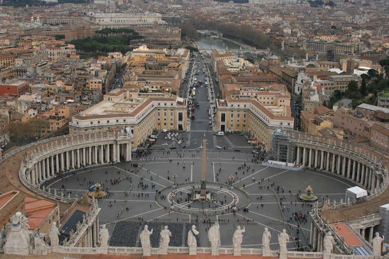 Vista dalla Basilica di San Pietro