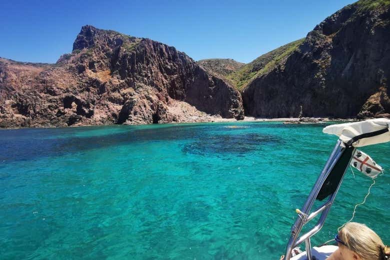 Take a boat ride from beautiful Sant'Antioco