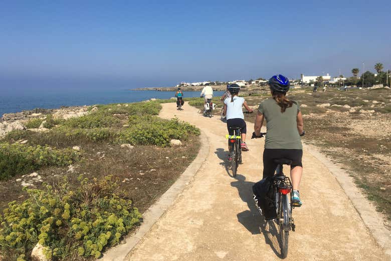 Pedaleando por el cabo de Leuca 