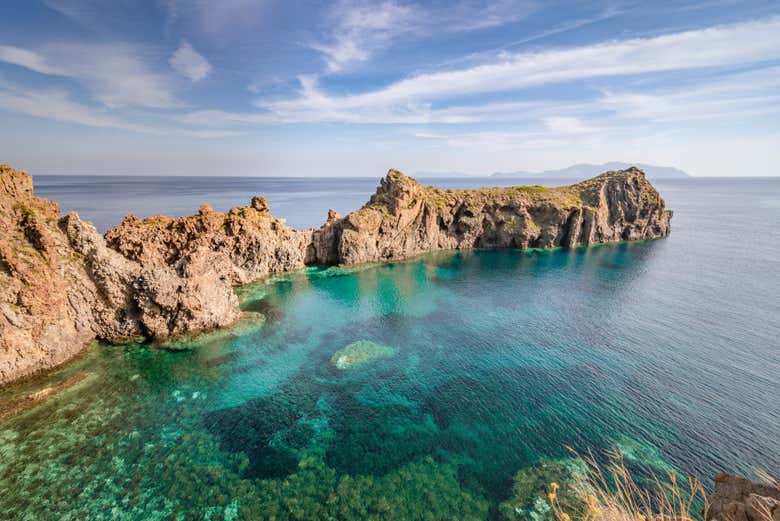 Admire the island of Panarea