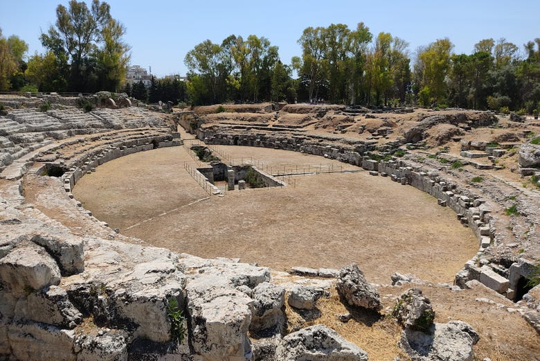 Visita guiada pelo Parque Arqueológico de Neapolis de Siracusa