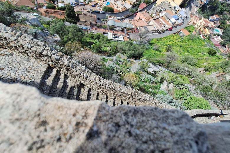 Escalinata del castillo