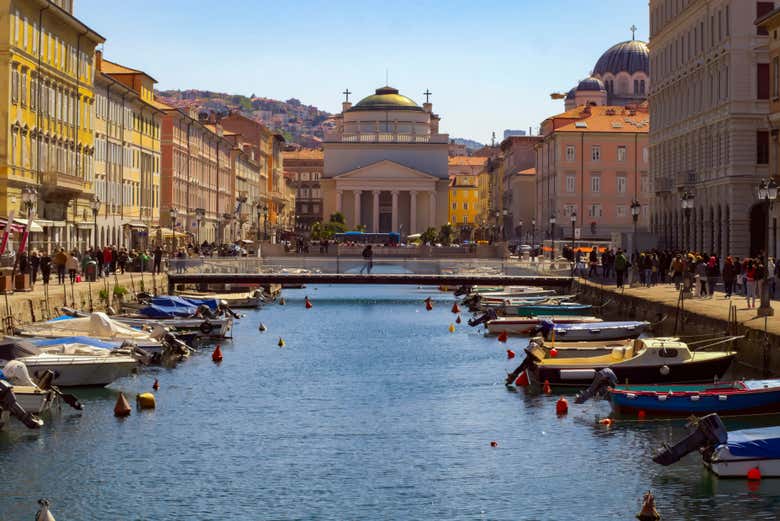 Il Canal Grande di Trieste