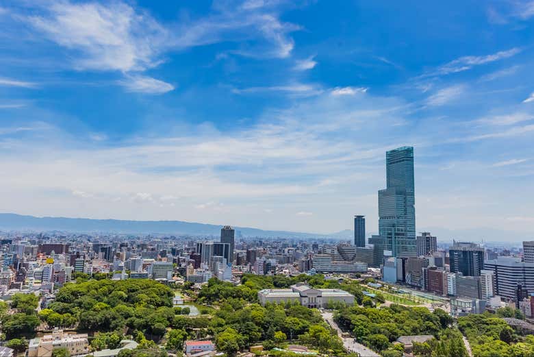 Take in the views from Tsutenkaku Tower