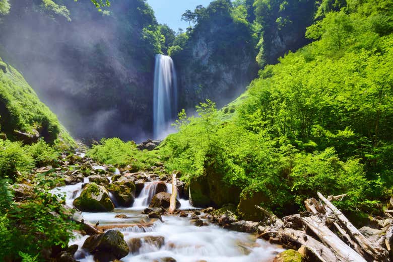 Hirayu waterfall