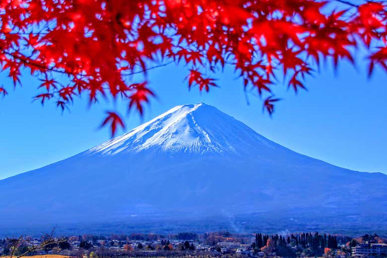 O incrível monte Fuji