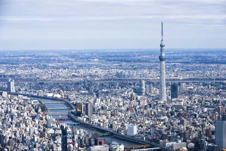 Tokyo's skyline