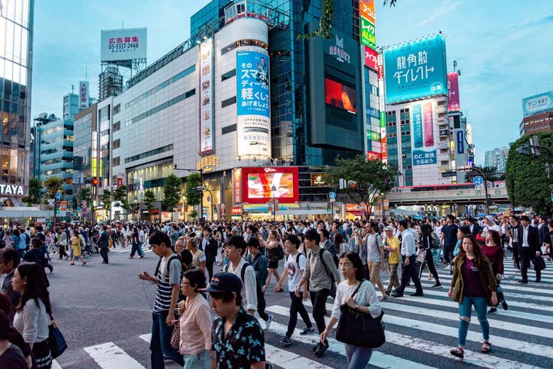 Faixa de pedestres de Shibuya