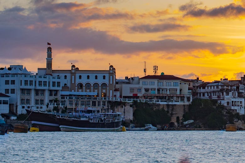 Mombasa at sunset