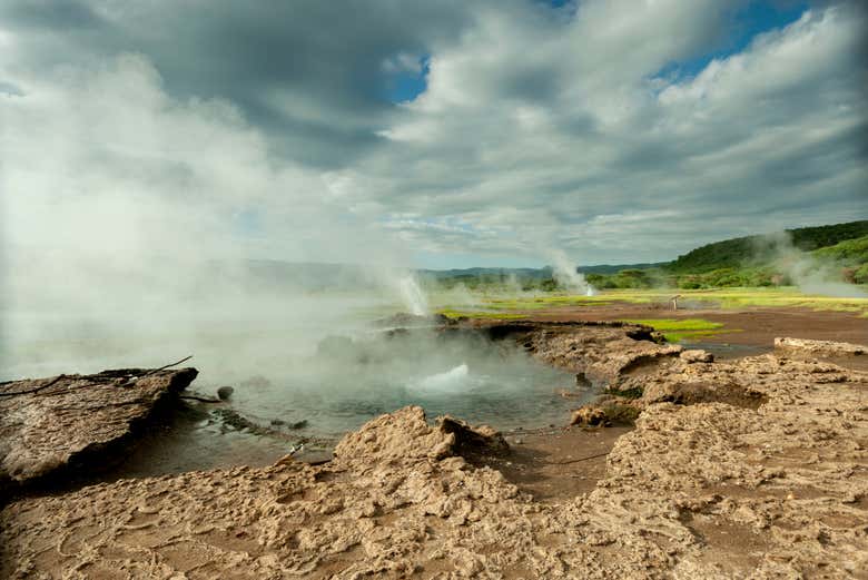 Aguas termales del Lago Bogoria