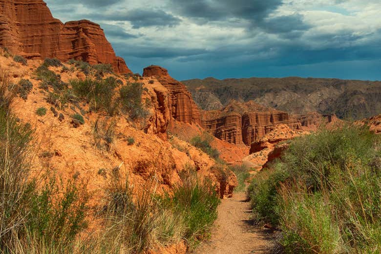 Discovering the Konorchek canyon