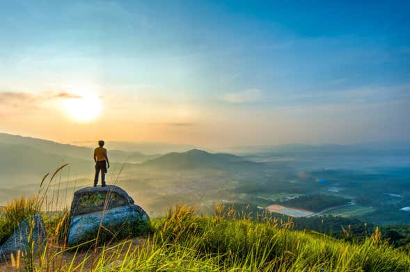 Hiking on Broga Hill