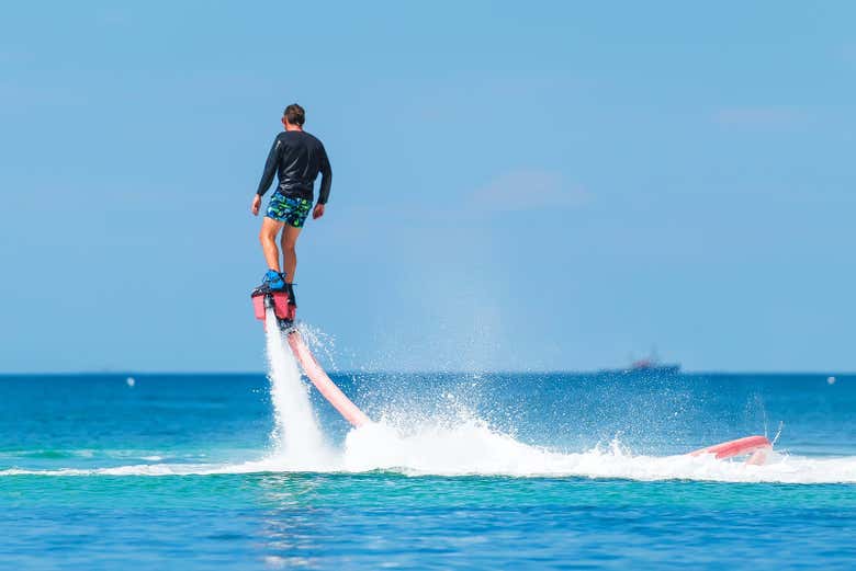 Experiência flyboard 