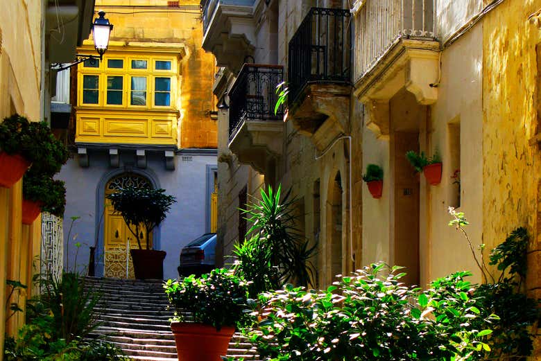 Promenade dans les rues de Birgu