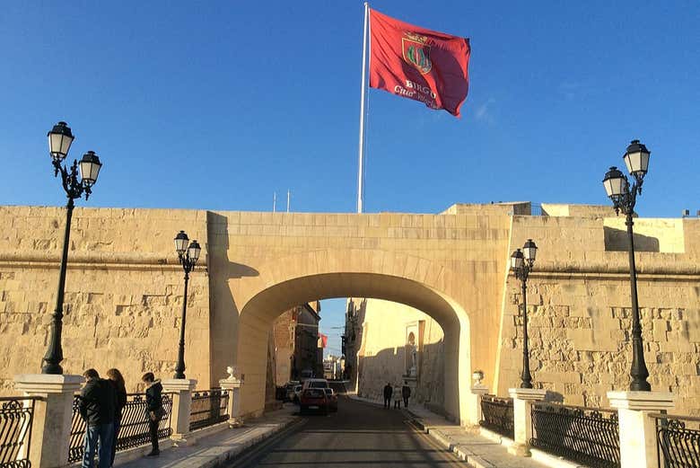 La puerta de entrada de Birgu