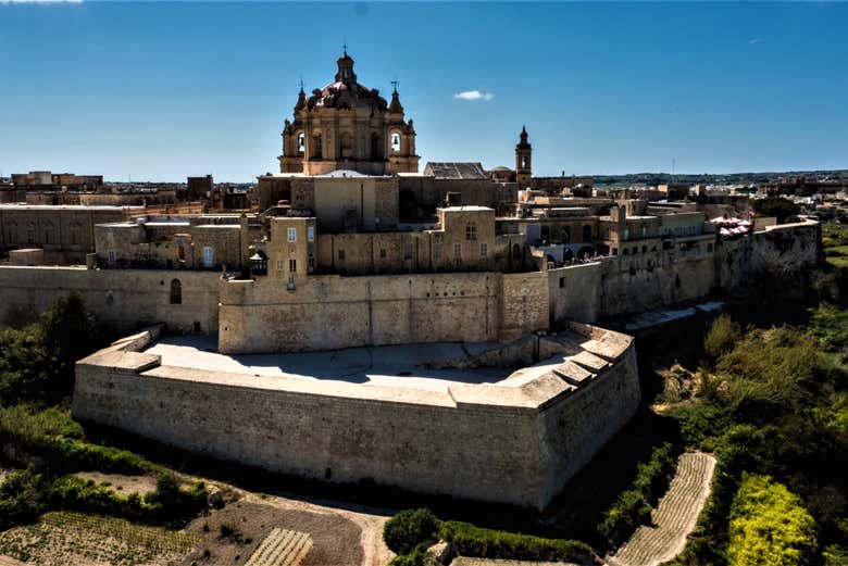 The walls of Mdina