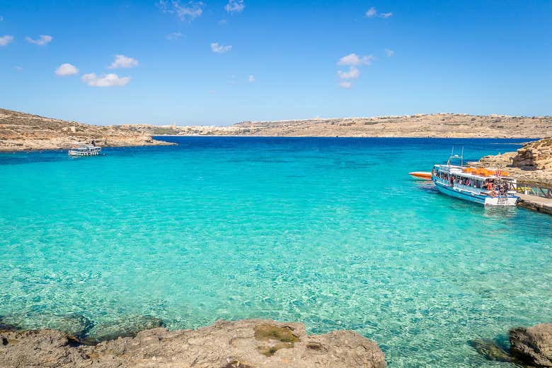 The Blue Lagoon in Comino