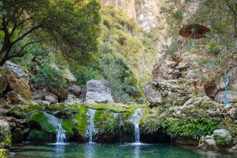 Veréis hermosas cascadas