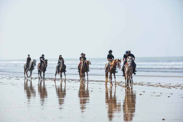 Descubriendo la magia de Esauira sobre caballos