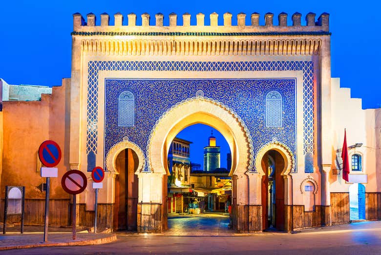 Check out the Blue Gate in Fez