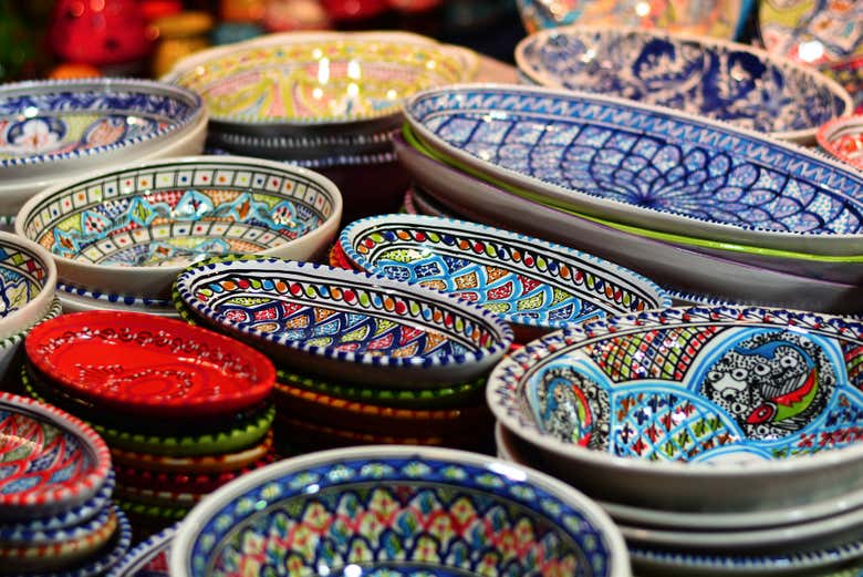 Pickup the perfect souvenir at the souks