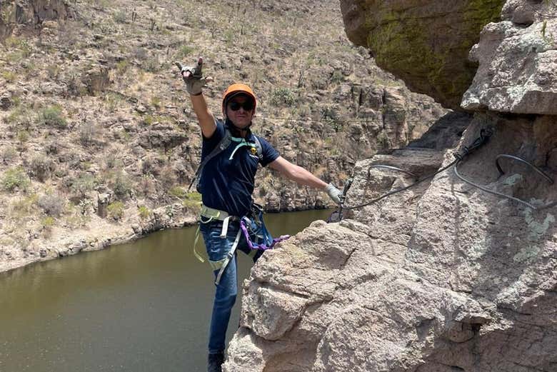 Descargando adrenalina en los cañones de Boca de Túnel