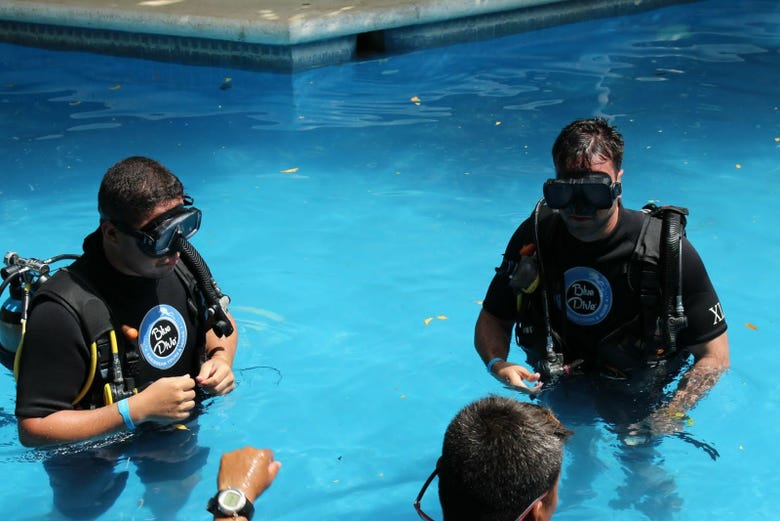 padi open water cancun