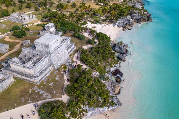 Tulum + Cenotes Casa Tortuga + Escultura Ven a la Luz