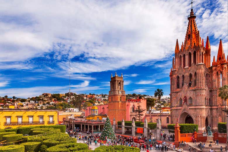 Vista panorámica de San Miguel de Allende