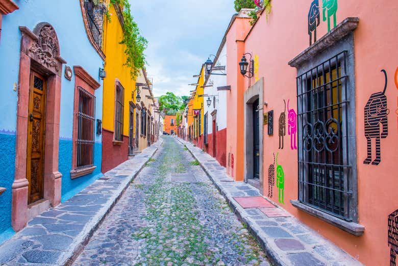 Caminaremos por calles coloridas