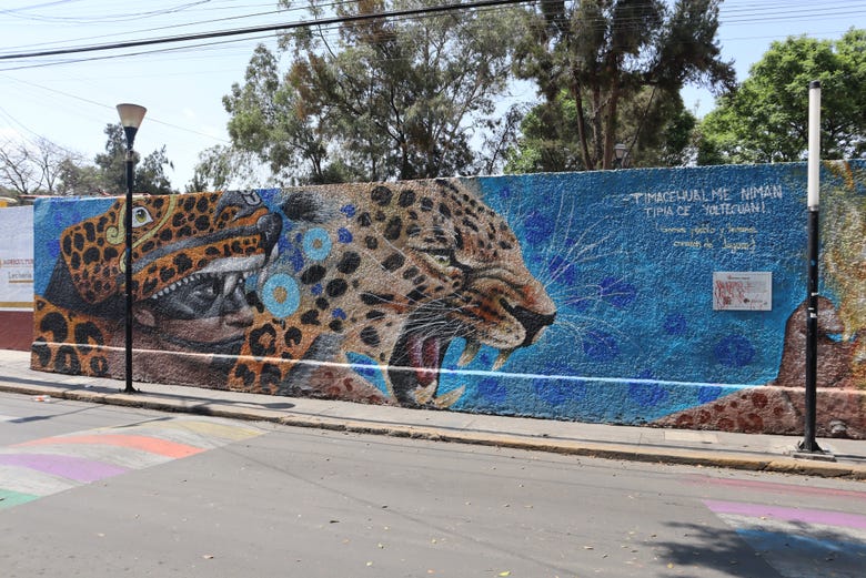 Murals in the heart of Iztapalapa
