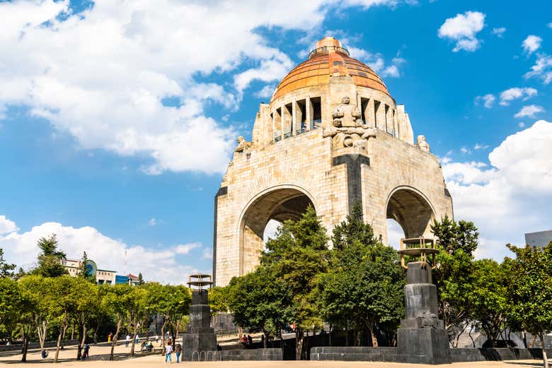 O Monumento à Revolução, um símbolo da Cidade do México