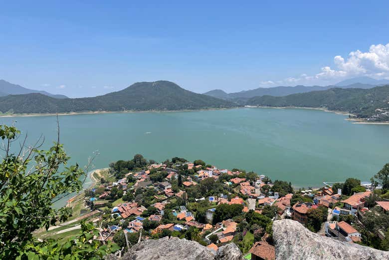 Vistas panorámicas de Valle de Bravo