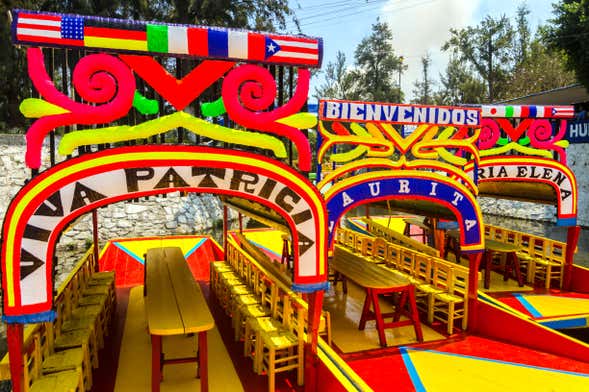 Paseo en barco por Xochimilco