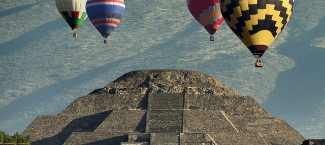 Teotihuacán Hot Air Balloon Ride + Tickets