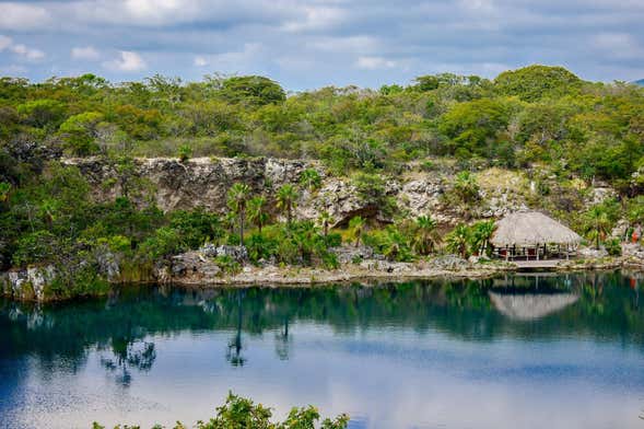 Excursão ao cenote de Chucumaltik