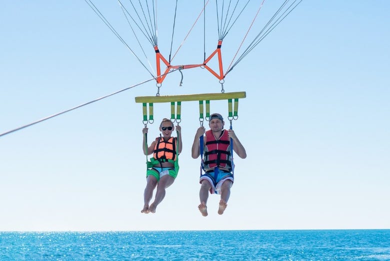 Parasailing in Cozumel - Book Online at 