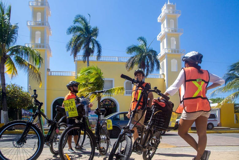 Tour en bicicleta eléctrica por Cozumel 