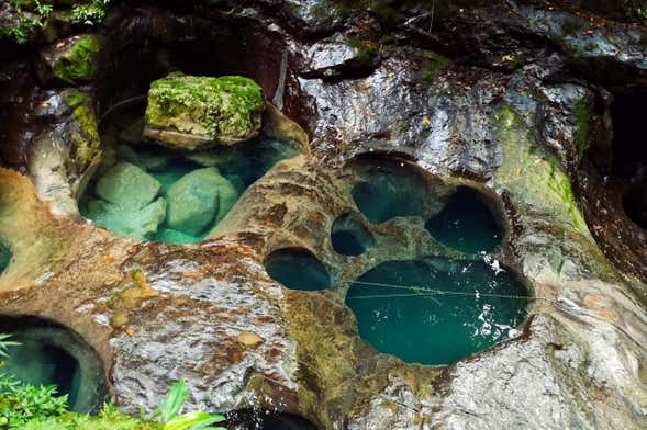 Randonnée aquatique à Cuetzalán