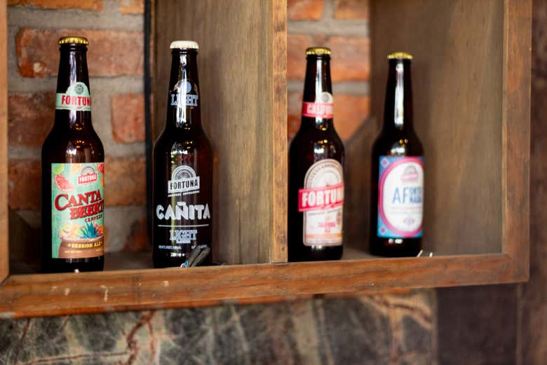 Degustaréis el sabor complejo y auténtico de la cerveza Fortuna