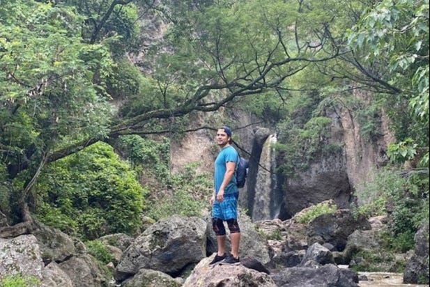 A man discovering the forests of Jalisco