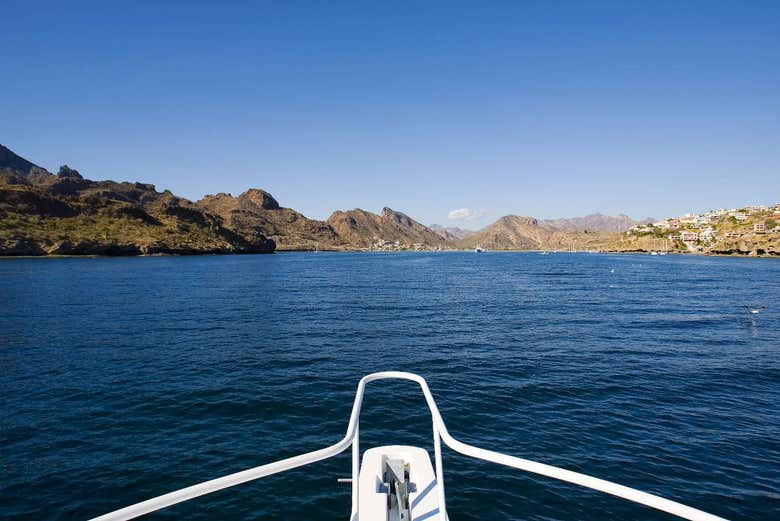 View of the Bay of San Carlos