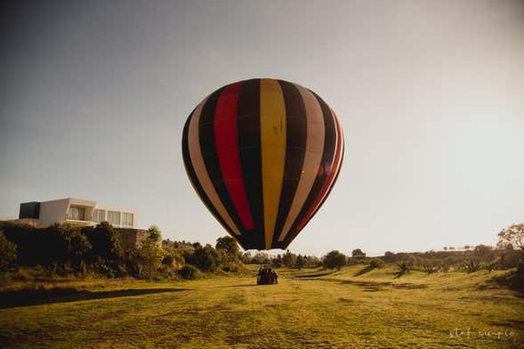 Paseo privado en globo por Huamantla