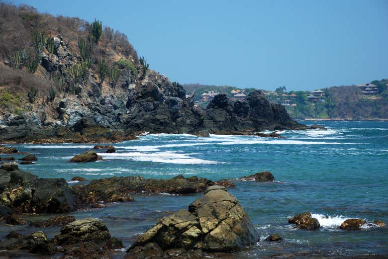 Panoramic view of Ixtapa