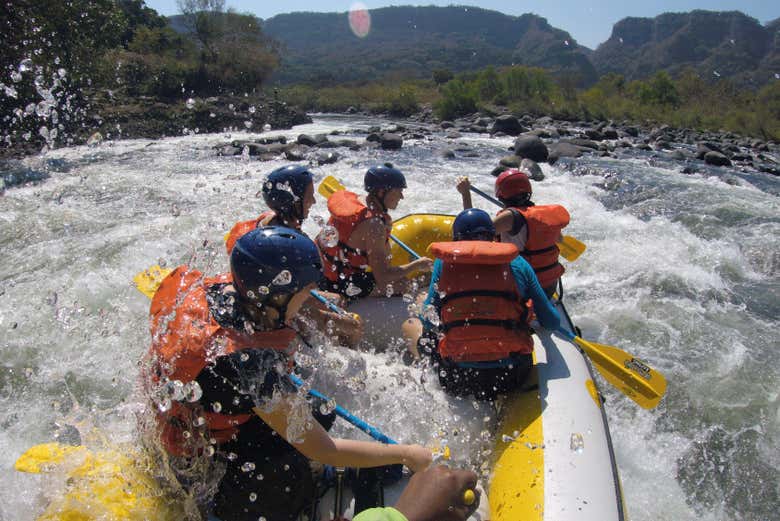 Rafting a Jalcomulco