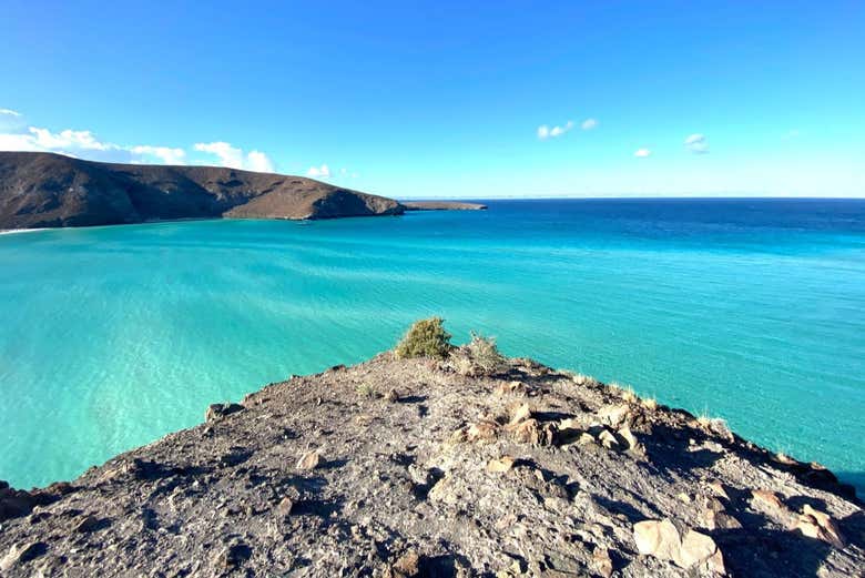 Vistas en la isla Espíritu Santo