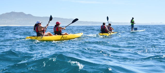 Kayak y snorkel en Los Cabos