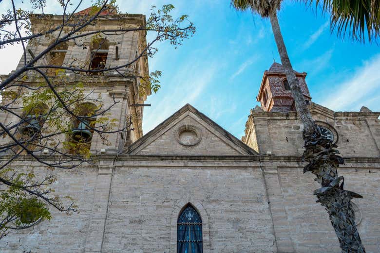 Façade de l'église de San José à Cuatro Ciénegas