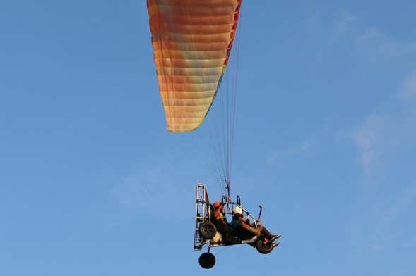 Paramotor Flight Over Monterrey